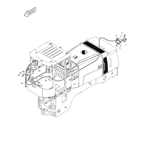 300426-00417Α Πίνακας μετρήματος Assy 300426-00417 300426-00117 Παρακολούθηση 0