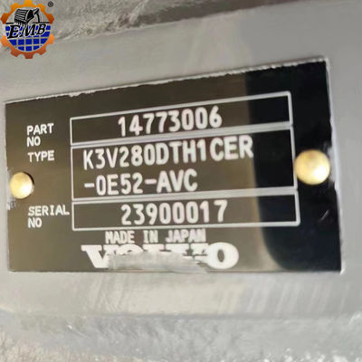 14773006 Υδραυλική αντλία VOE14773006 για EC750 EC750D