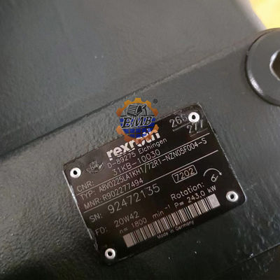 31KB-10030 Εκσκαφέας R520LC-9 DX520 Υδραυλική αντλία R902277494 A8VO225 Κεντρική αντλία
